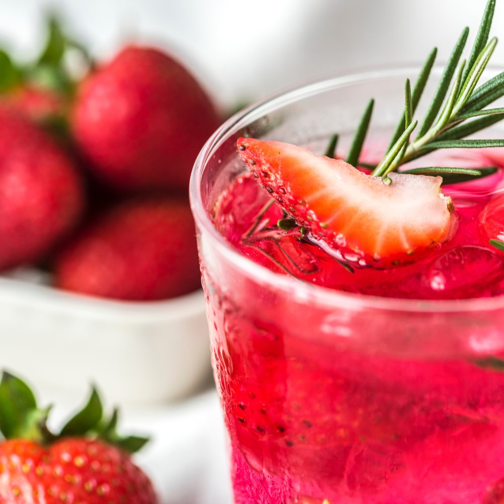 Strawberry-Lime Agua Fresca